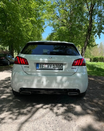 Peugeot 308 cena 46899 przebieg: 149000, rok produkcji 2017 z Piła małe 596